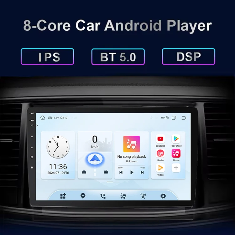 New Product Wholesale Car DVD 2024 hot selling Android 13.0 Car Player With factory best