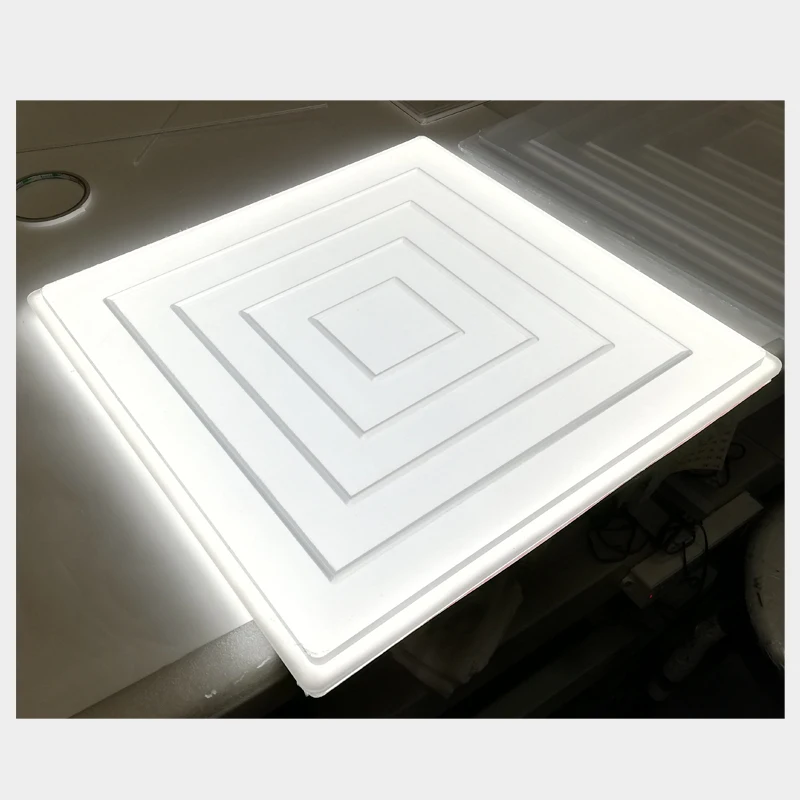 
Manufacturer Laser dotting light guide plate frameless waterproof LED panel 