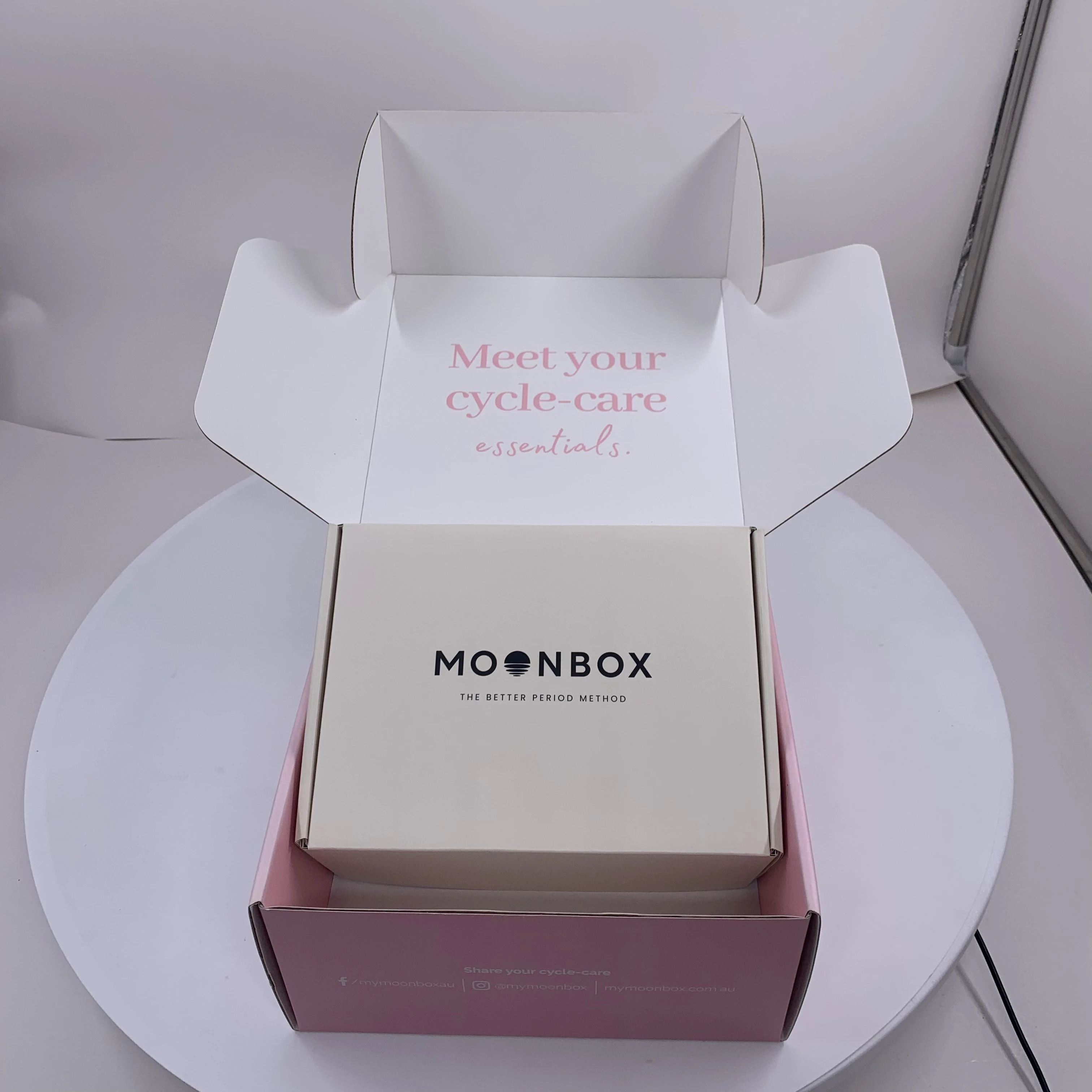 Custom Corrugated Mailer Tuck-Front Flap shipping box custom paper packaging box Shipping Corrugated Mailing Boxes