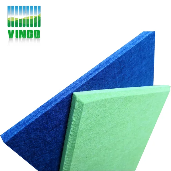 acoustic Polyester Fiber Panels for Sound Absorber and Noise Barriers for wall