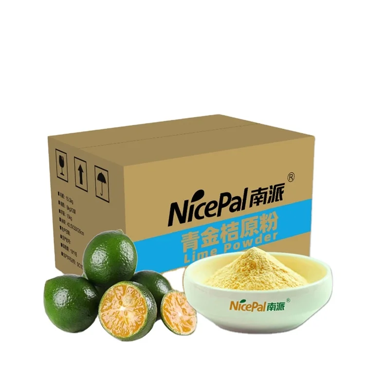 Nicepal Kosher/Halal/ISO/BRC certified factory free samples  lime fruit powder for drink