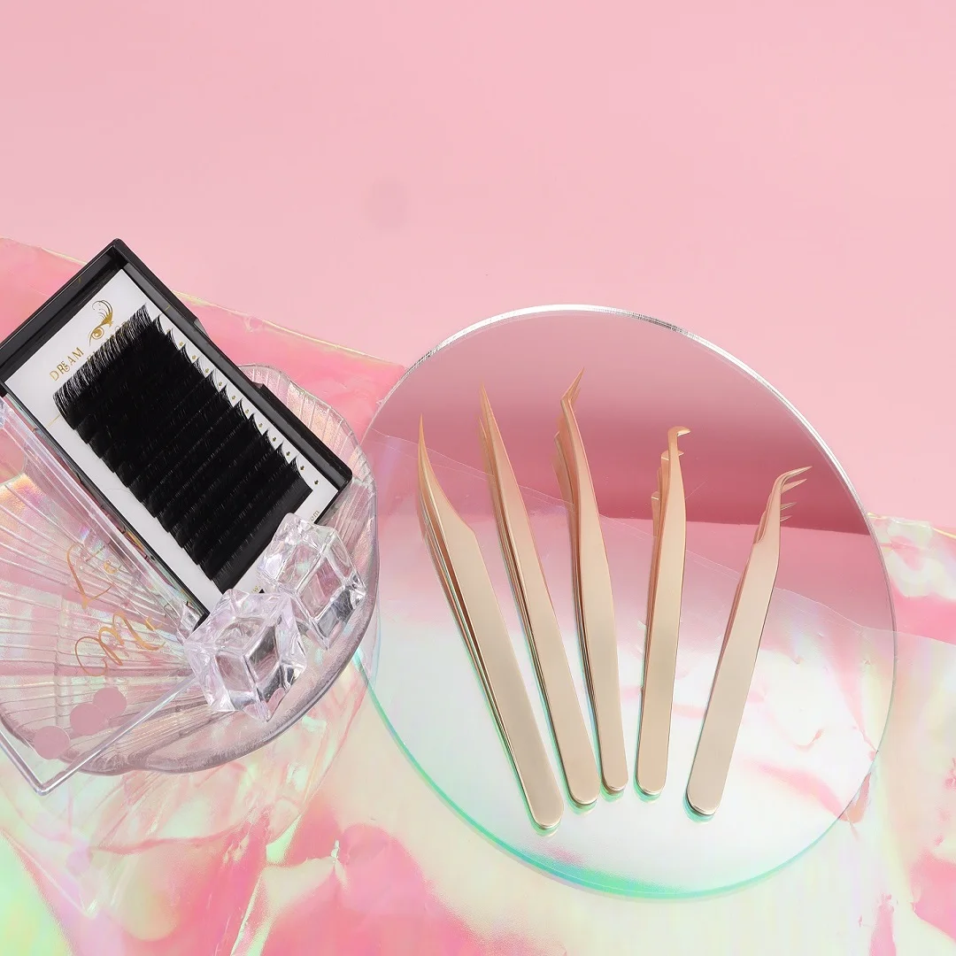 Volume Lash Tweezers/ Russian Eyelash Extension Tweezers Wholesale High Quality Lash Volume Tweezers