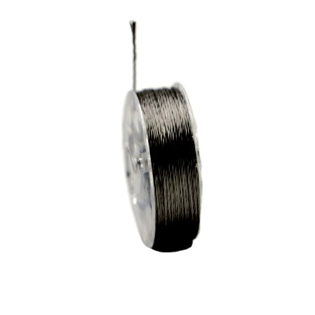 Fabric Conductive Yarn 316l Conductive Sewing Thread  Metal Conductive Sew Thread metallic fiber yarn