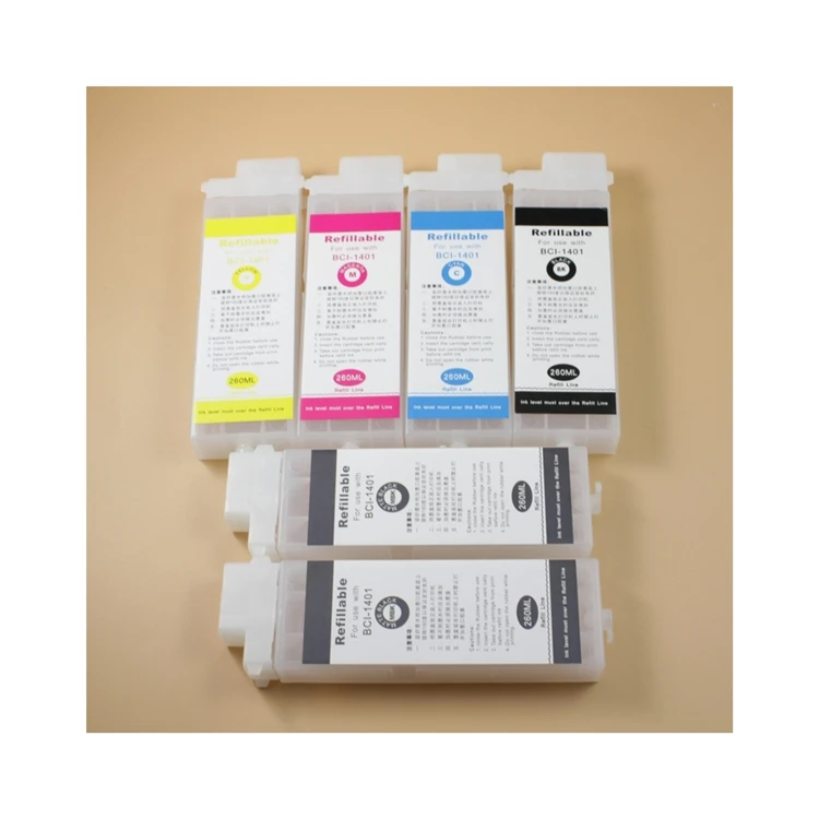 New Design jet toner refill cartridge compatible wholesale sublimation ink cartridges for  Canon IPF605/650/655/750/755