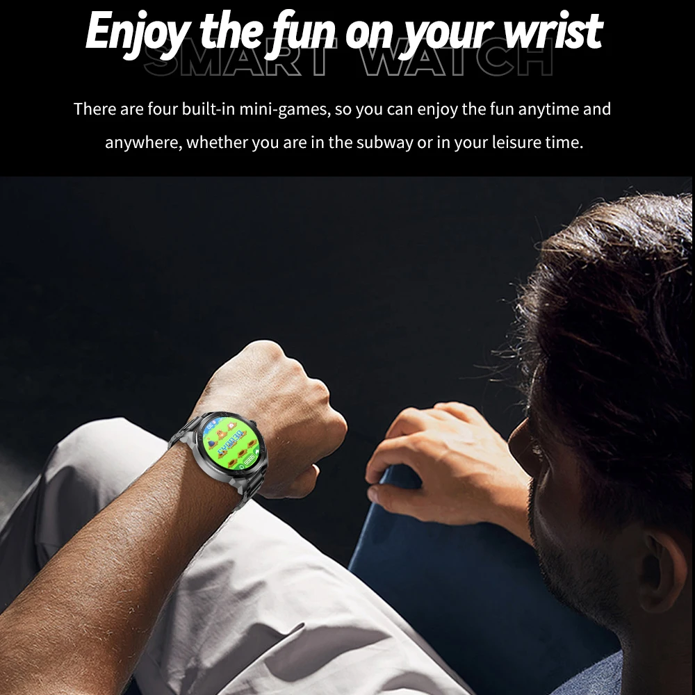 VALDUS 1.8 Inch HD Big Round Screen Blood Oxygen IP68 Waterproof  Smartwatch Multi Sports Mode Function VS53 Fashion Smart Watch