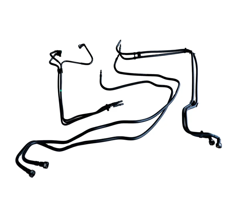 Nylon fuel line PA12 fuel hose tube assembly with quick connector