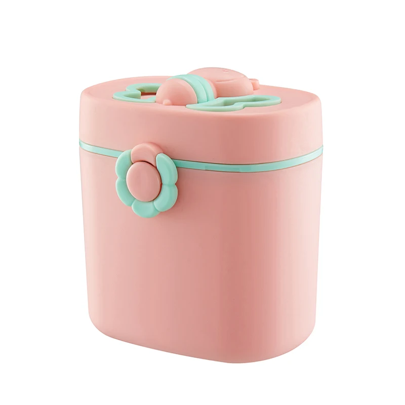 Little Bee Design Infant Travel Essentials Portable Plastic Milk Powder Can Portable Formula Container