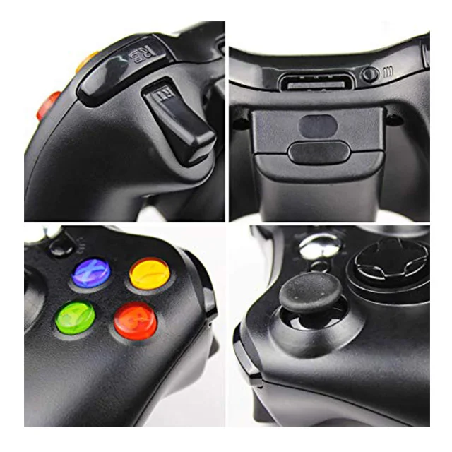
Drop Ship Wireless Controller For XBOX 360 Console For XBOX360 Gaming Gamepad Fit For PC Computer Controle 