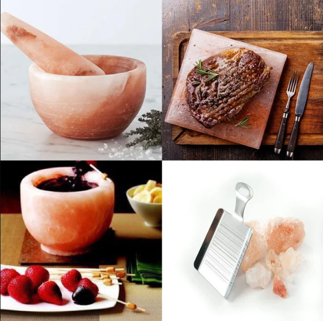 High Quality Natural Pink Rock Himalayan Salt bowl Himalayan salt scrub Whole Sale Manufacturer From Pakistan mashed garlic bowl