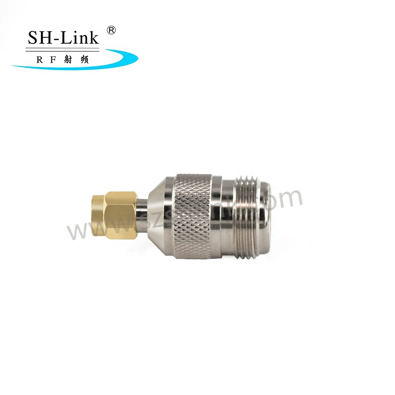 High quality RF coaxial adaptor N Jack female to RP-SMA Plug female for wireless wifi