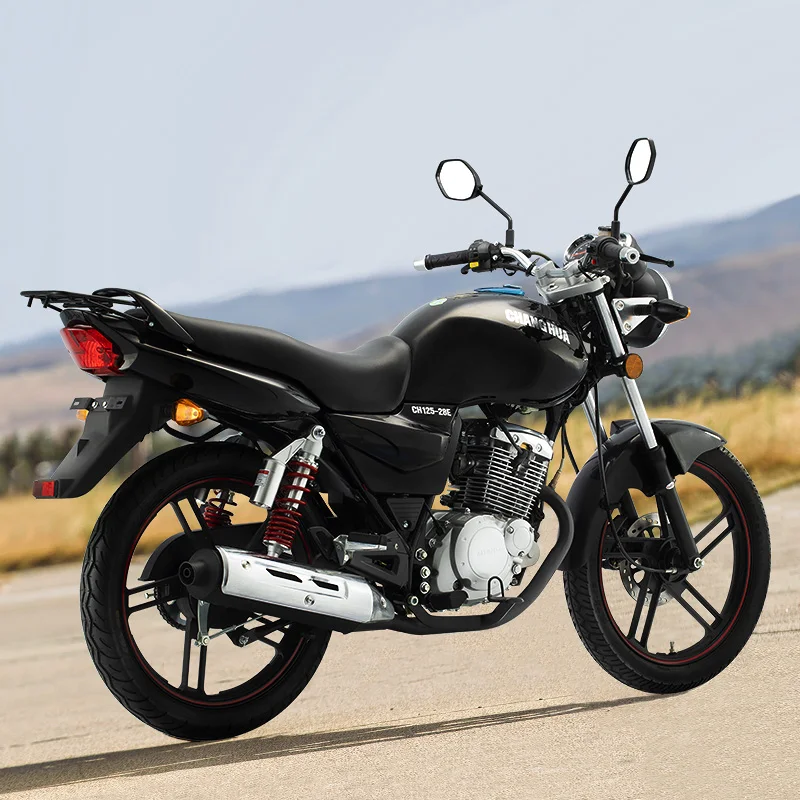 Changhua Factory Customizes 100cc Black Customizable Gas Diesel Oil Four Stroke Comfortable High Power Performance Motorcycle
