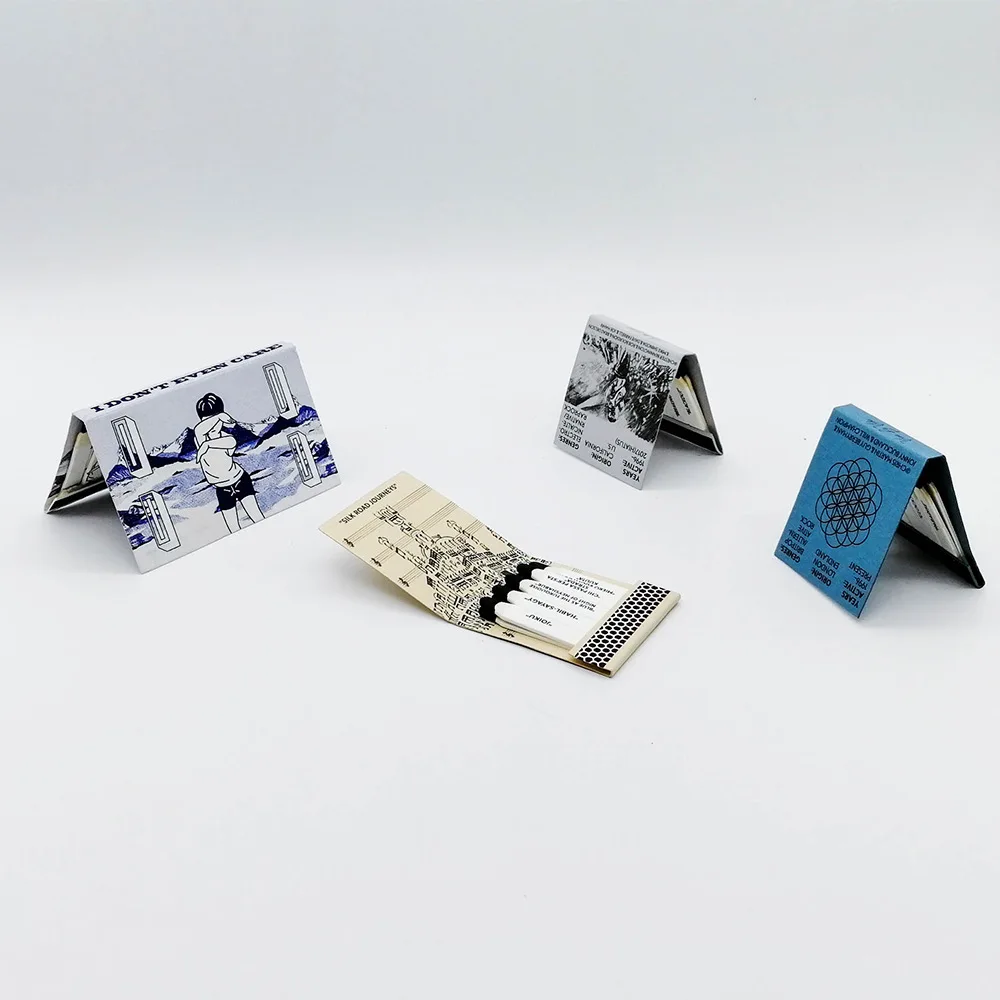 Custom Paper Book Matches Matchbook Creative colorful matches
