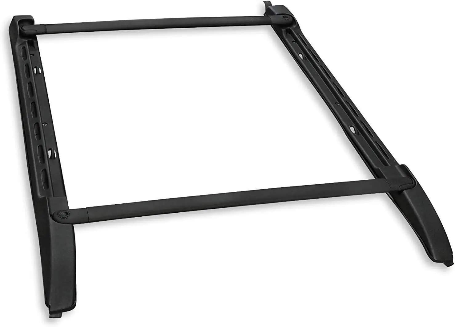 YUHANG направляющие на крышу для Toyota Tacoma 2005-2022 дюйма, двойные кабины, поперечные рейки черного цвета