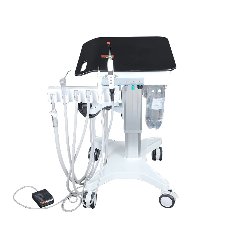 Ginee Medical china made dental unites dental Chair dental machine  high quality Mobile dental cart Complete dental unit