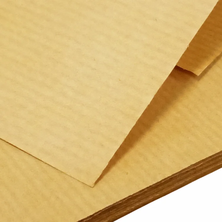 Golden Brown MG Striped Craft Paper for gift packing