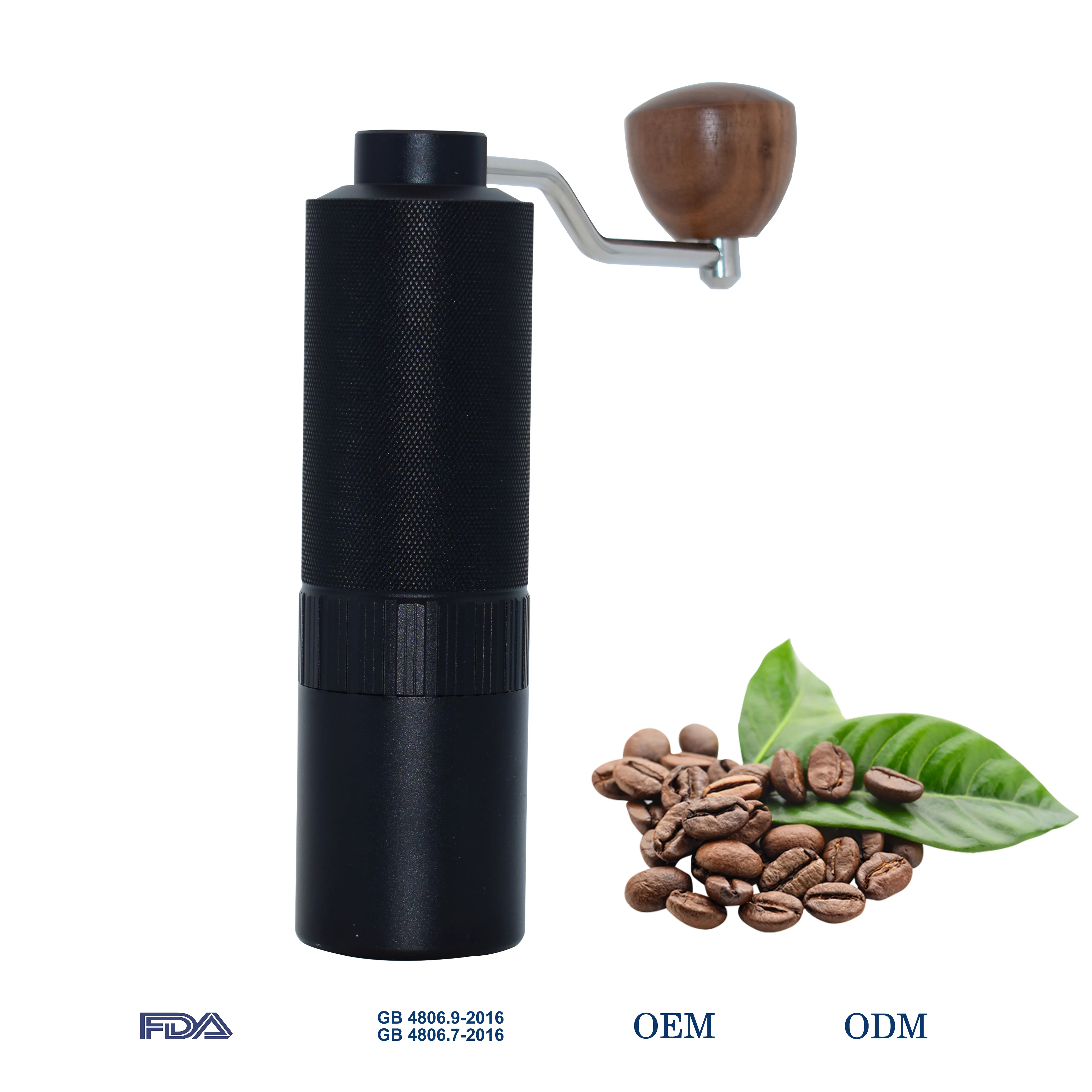 Manual Coffee Grinder for Drip Coffee, Espresso, French Press Manual Commercial Coffee Grinder Machine Coffee Mill