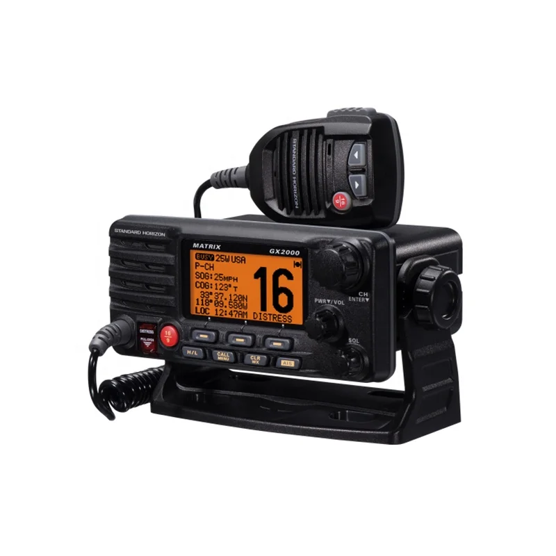Морская электроника стандарт связи морской навигации horizon GX2000 2100 класс D DSC AIS VHF радиотелефон трансивер
