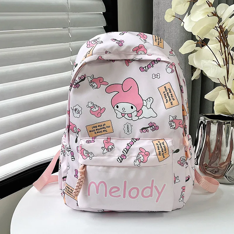 Kids School Bags Cute Cartoon Kitty -school Backpacks Set Waterproof Backpack