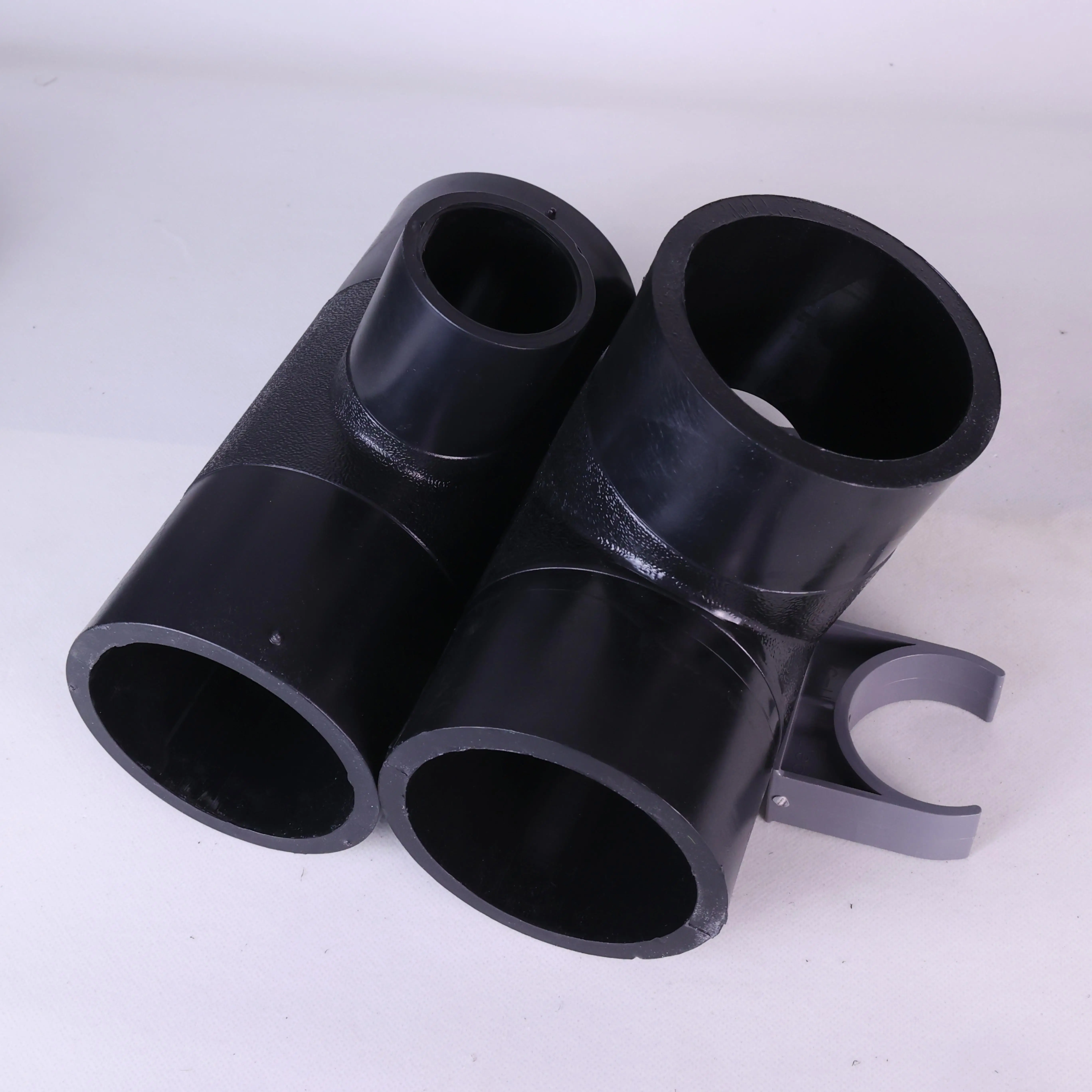 Трубопроводные фитинги с высокой скоростью потока HDPE термоплавкий Тройник