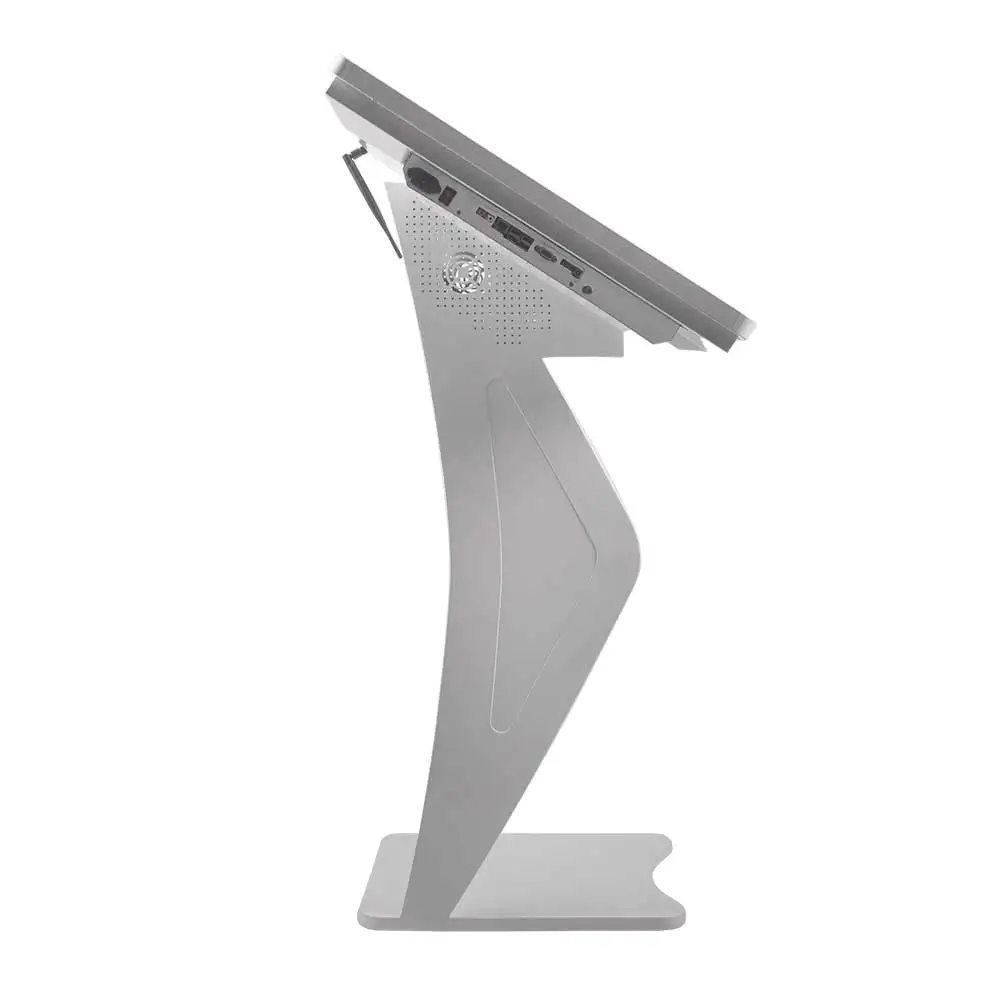 55 inch touch screen kiosk price LCD interactive self service Android kiosk display for shopping mall