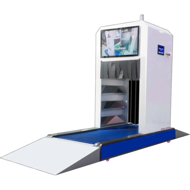 Shopping mall use Multi-function Automatic intelligent trolley sterilization machine