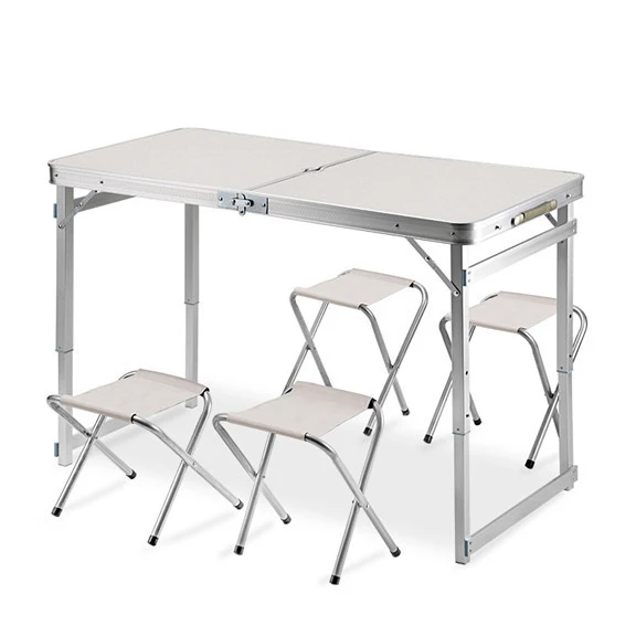 Modern and high qualitying table small folding picnic dining table and chairs