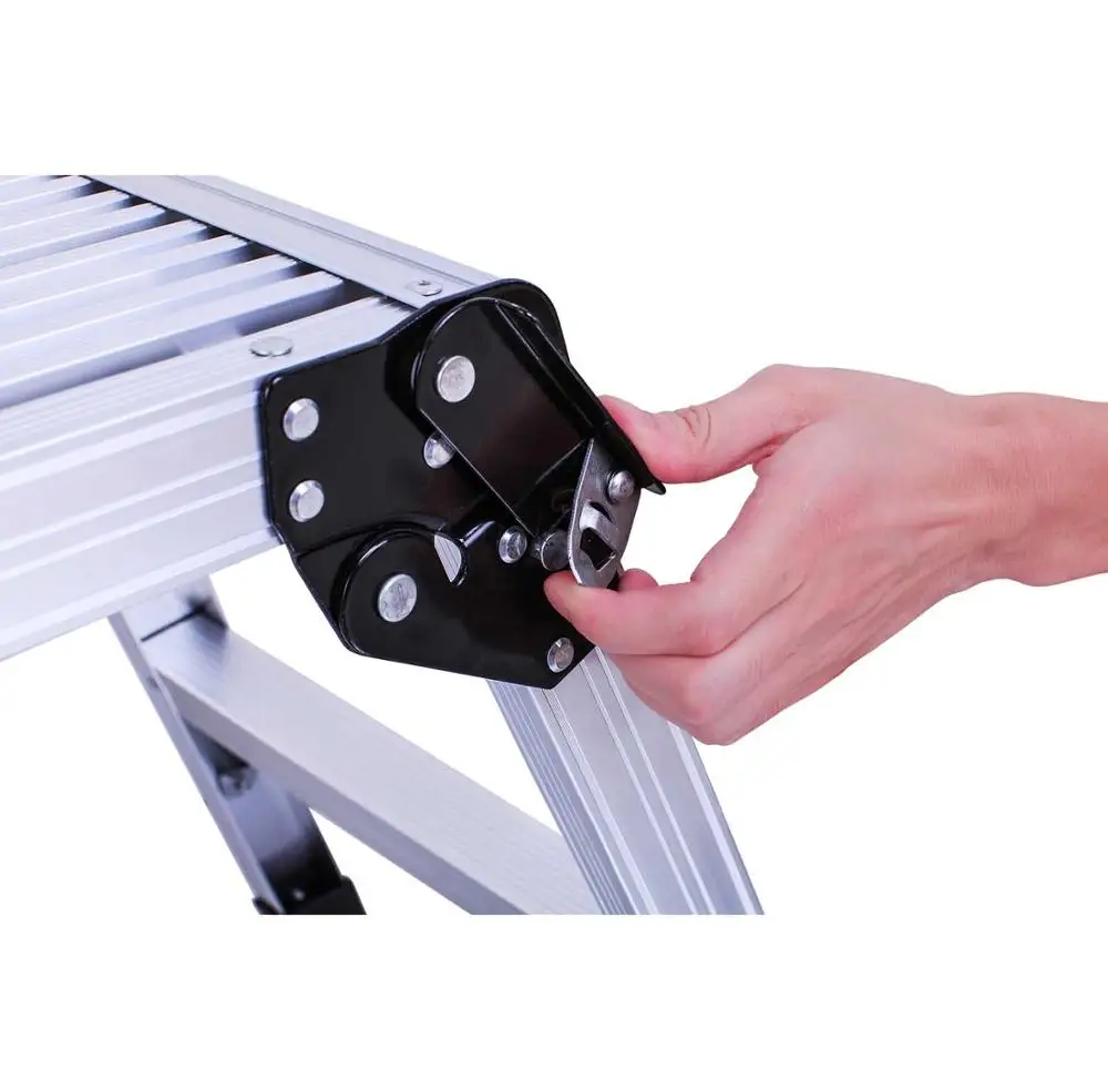Platform Ladder Aluminium Folding rv step Stool Car Washing Ladder Sturdy Tools and Lightweight Work Platform