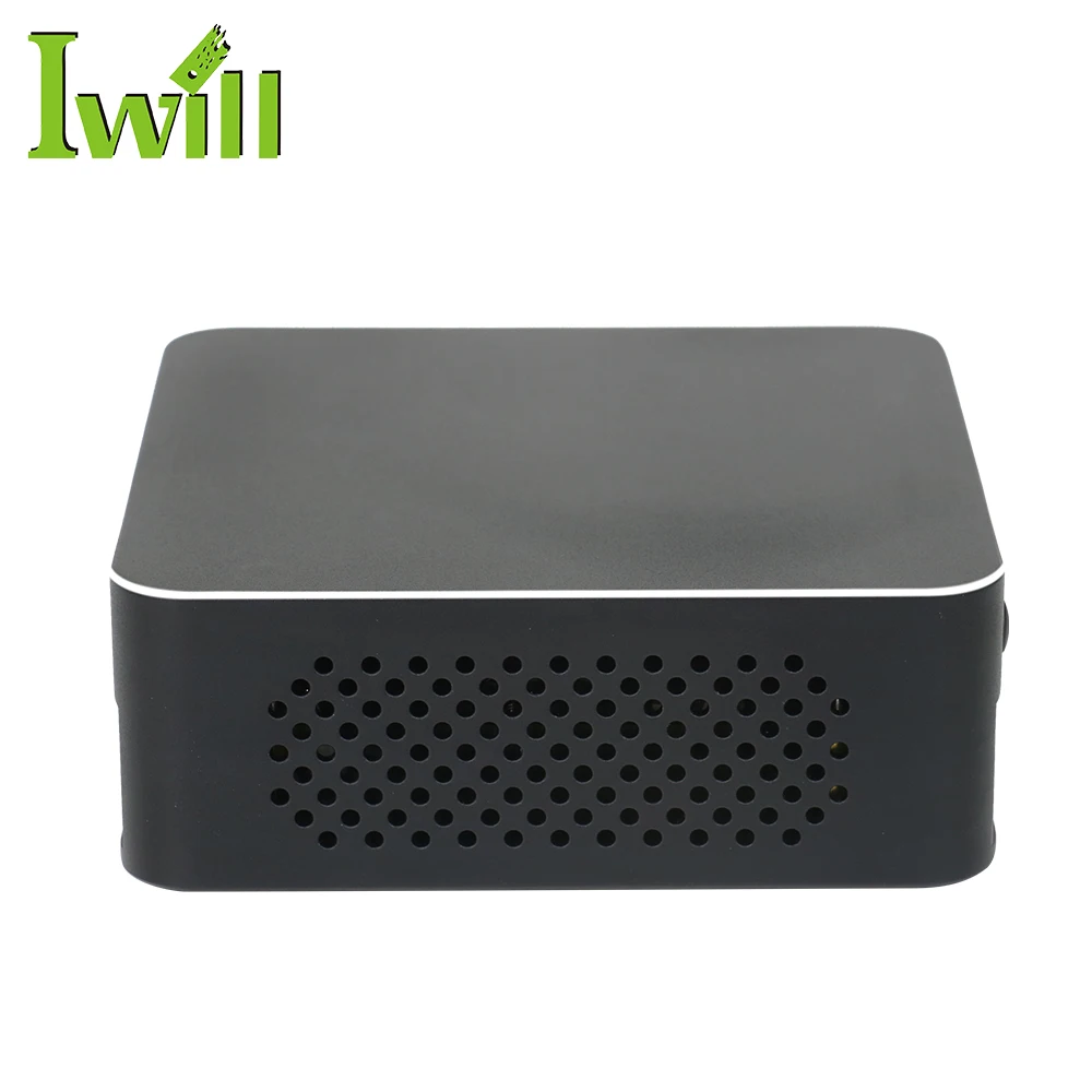 Self-branded 2 lan 8 gen core i7 win 10 Linux mini pc manufacturers with install linux server 4usb