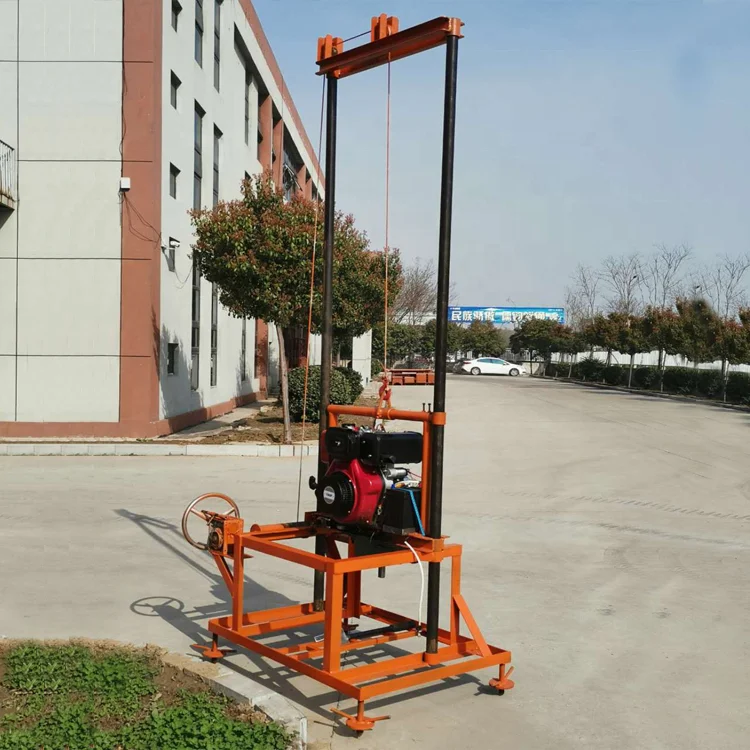 machine de forage d eau potable 100m deep water well drilling machine 7.5kw