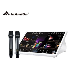 Latest Unique InAndOn Latest 15.6 5in1 1T Karaoke System Design Touch Screen Android system 5in1 Karaoke Player