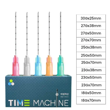 Korea Injectable Mesotherapy Needle 18g 21g 22g 23g 25g 26g 27g 30g Blunt Tip Needle Micro Cannula For Derma Filler