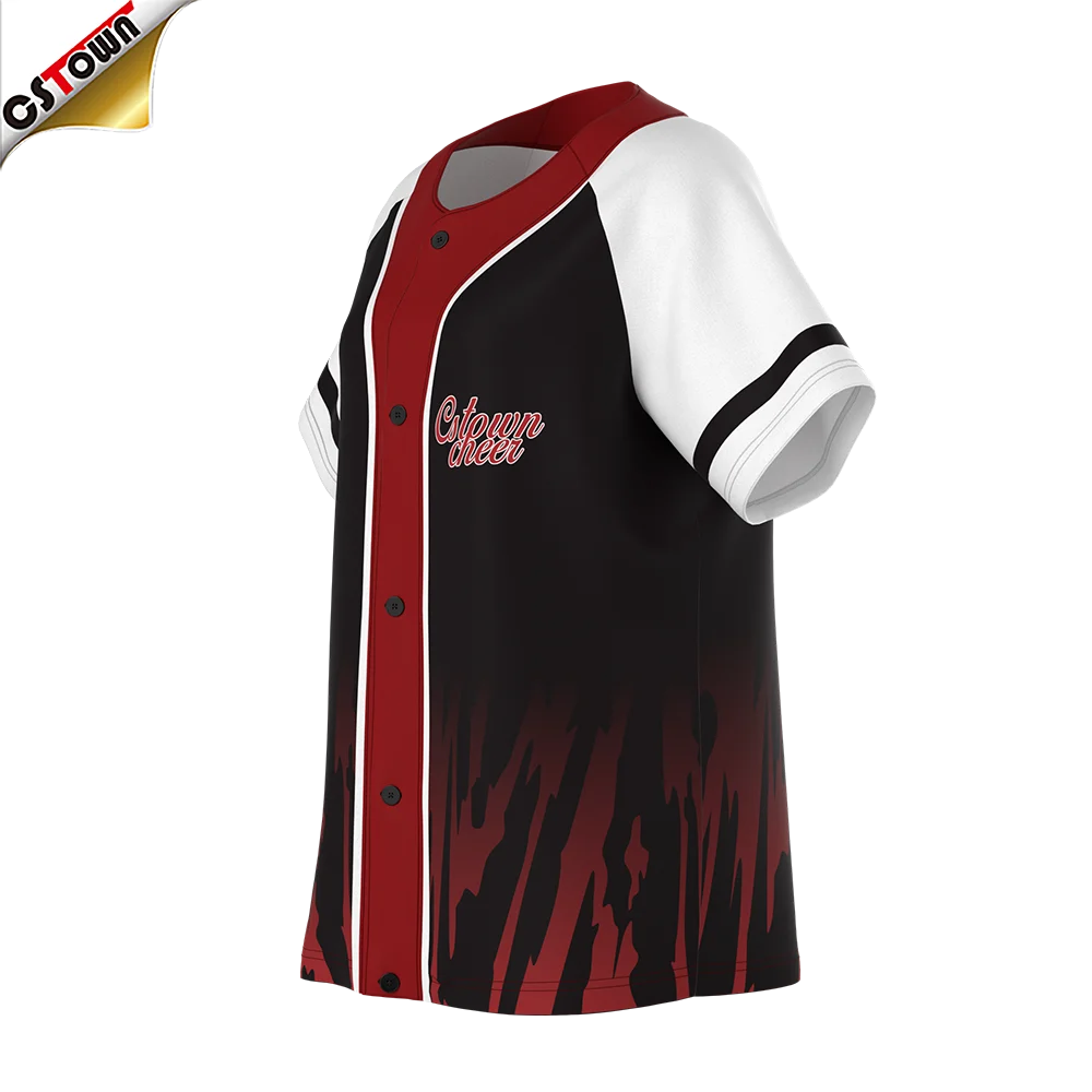 Fashion sublimation Plain Blank custom Printing Baseball Jerseys Baseball Uniform