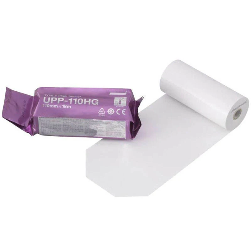 UPP110S Thermal Paper Rolls for Ultrasound Machine Ultrasound Paper Roll for sony Upp 110hg Thermal Paper Roll