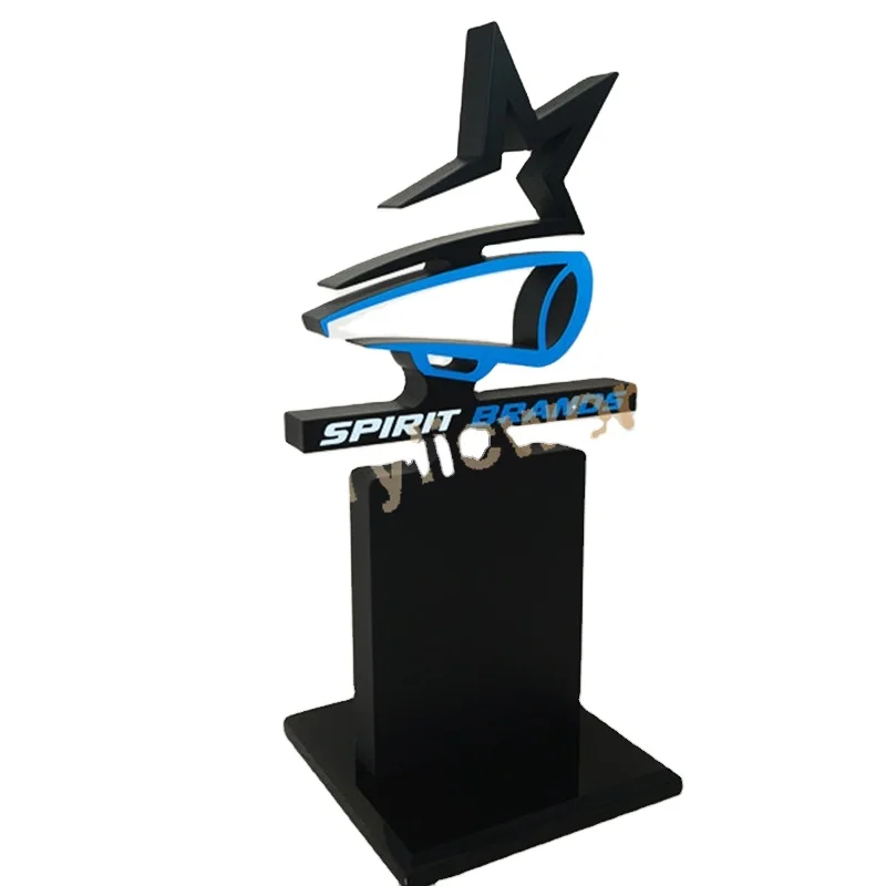 Custom acrylic award/ medal/acrylic trophy manufacturer acrylic trophy block