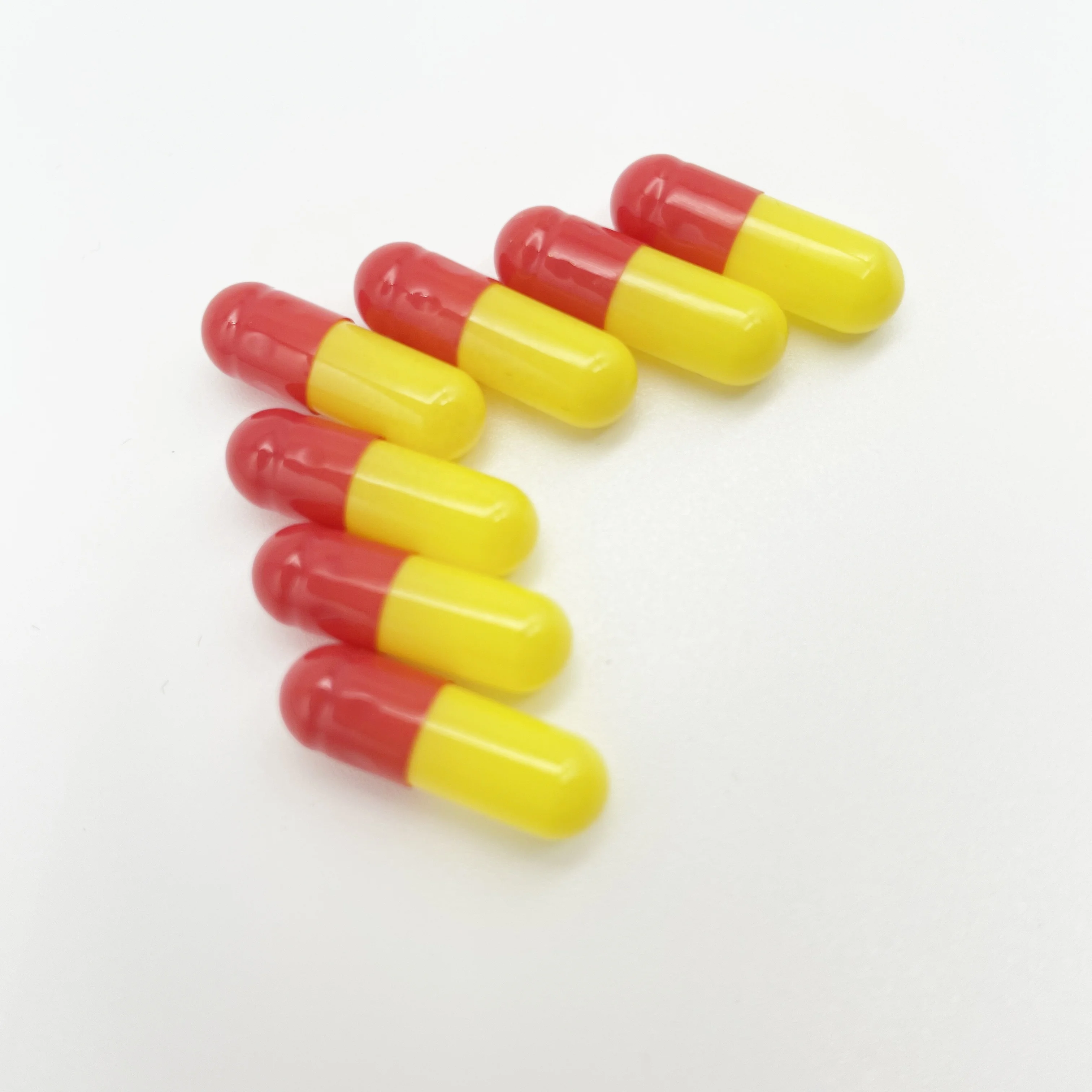 KXT Supply OEM Custom Printed Empty Capsules Empty Hard Gelatin Capsules Size #00 0 1 2 3 4