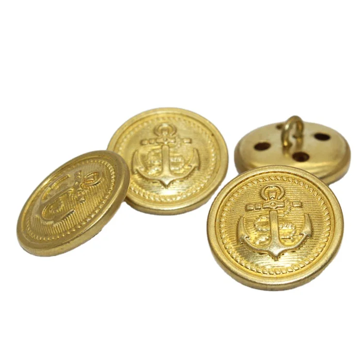 
all types of designer military sewing gold button 