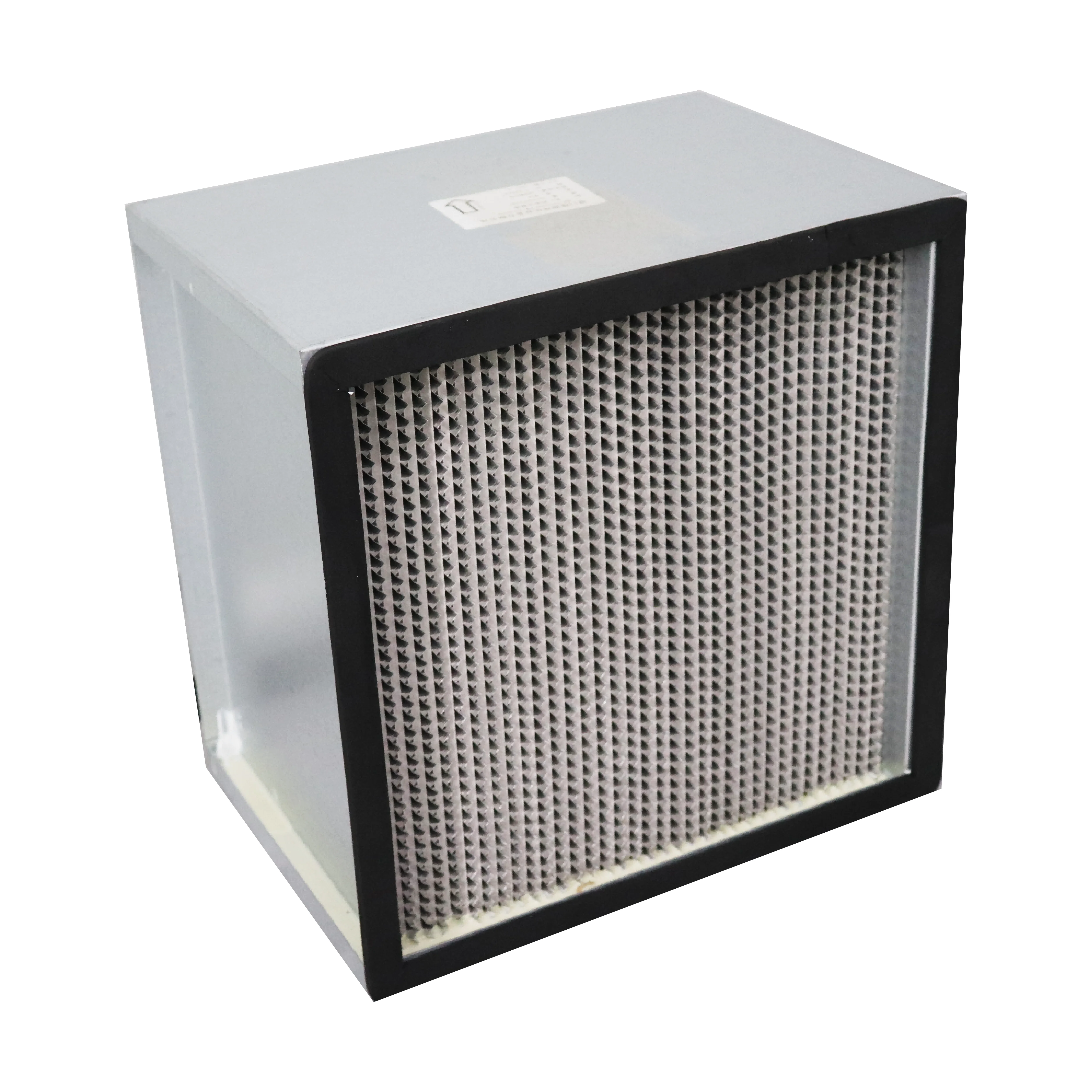 Aluminum Premium Deep Pleated Laminar Air Flow Purifier Hepa Filter