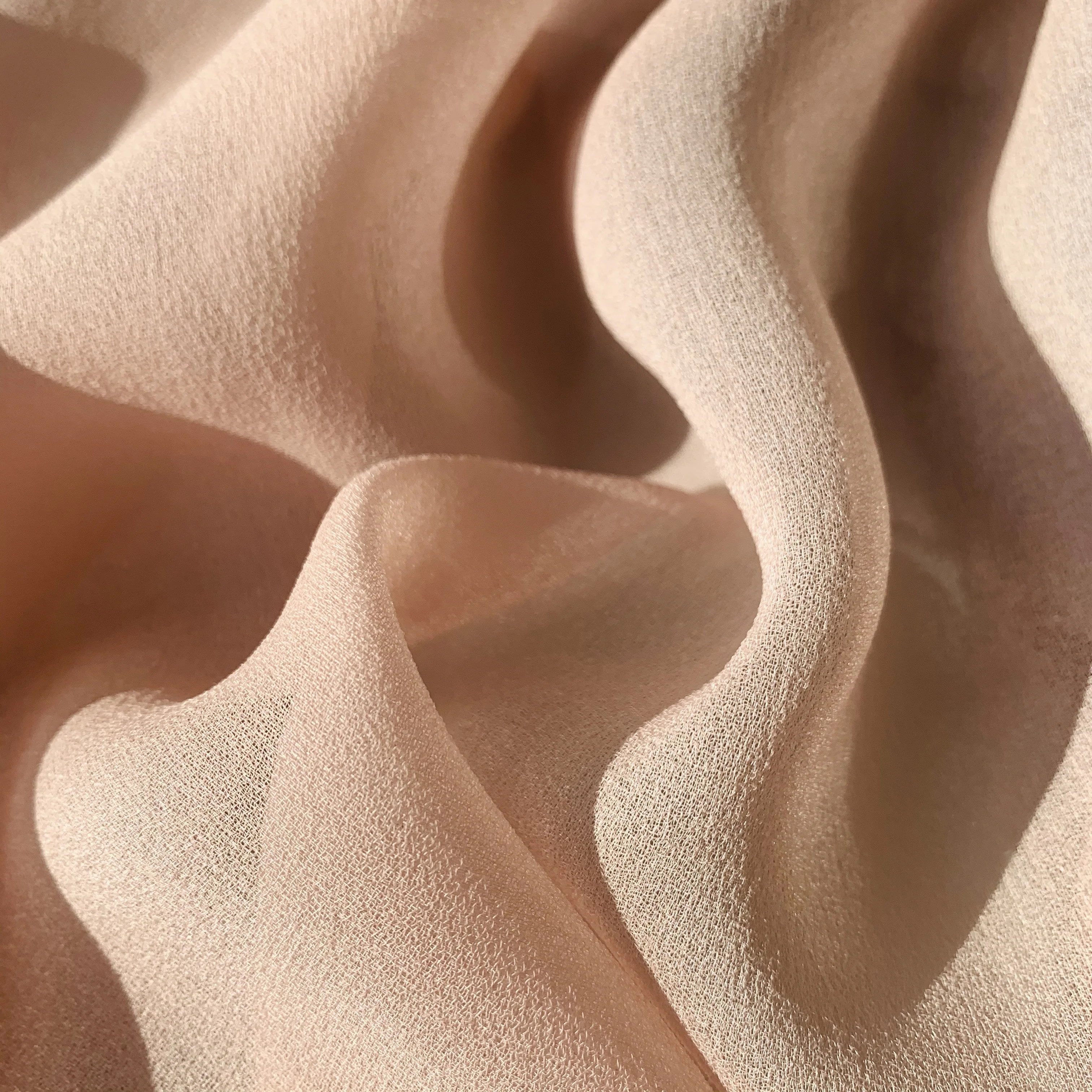 Japanese KKF8682ASY Manufacturer Dyed 30d Crepe Fabric Material for Dress Material