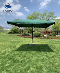 OUTDOOR GIANT MARKET PARASOL RESIDENTIAL POLYESTER CANOPY PATIO UMBRELLA