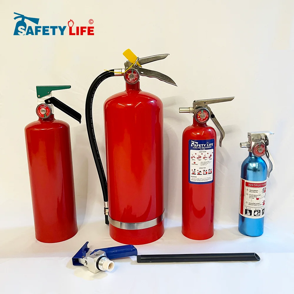 2024 hot sale 6kg abc 4.5kg dry powder fire extinguisher in Mexico style filled with 75% abc dry powder