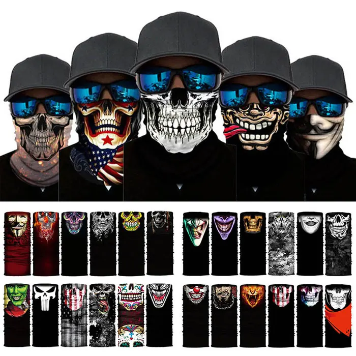 Fast Delivery Hot Selling Tube Bandanna Outdoor Sport Fishing Running Seamless Neck Mouth Protective Custom Bandana Scarf