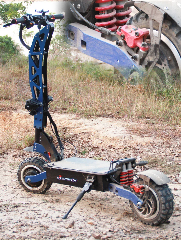 
Top 100km/h Speed 72V electric scooter 7000w 11 inch electric scooter 