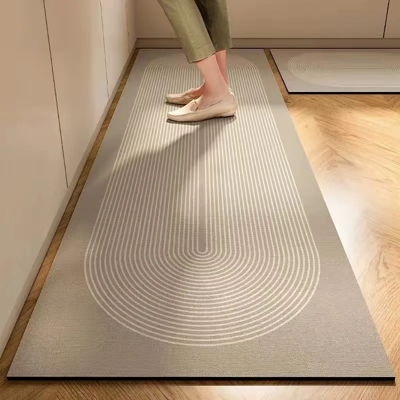 Cheap and Support design customized rubber material non slip  floor  kitchen rugs mat