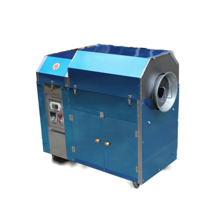 Small High Quality Grain Oil Seeds Roaster Machine Almond Nut Peanut Roasting Machine Type 11