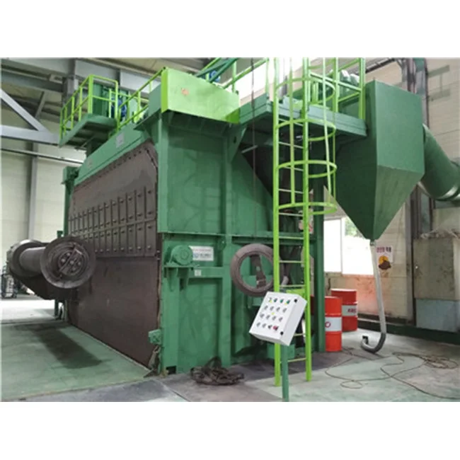 
Wire Rod in Coils Surface Shot Blasting Machine 