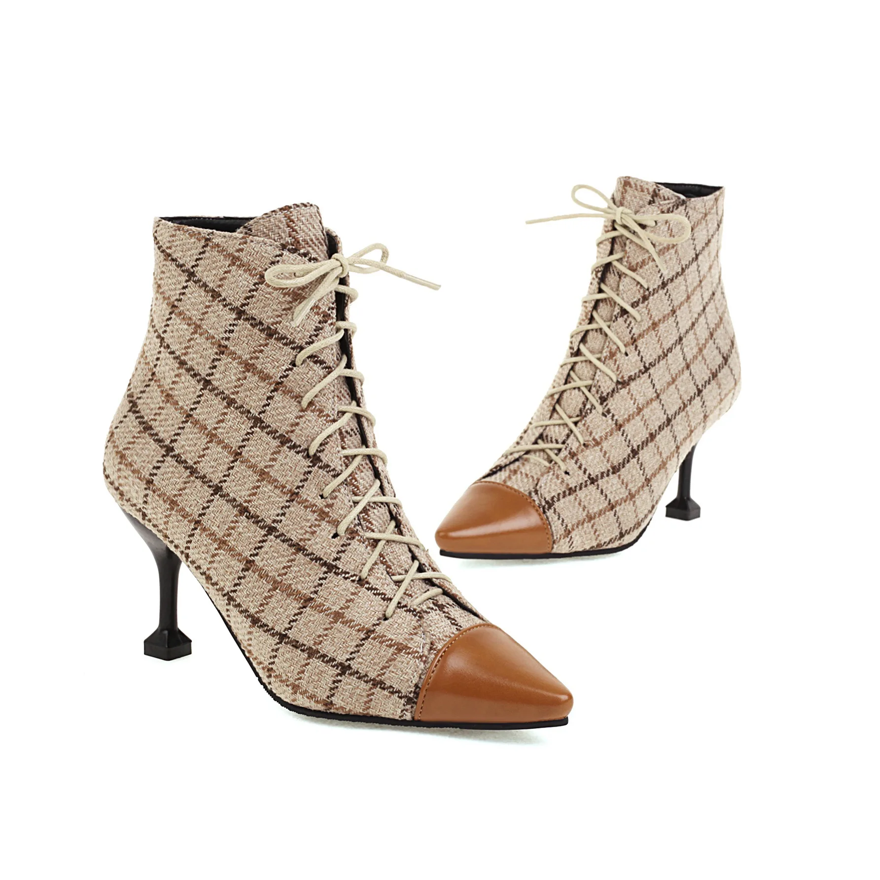 Latest Winter Female Heel Women Slip On Girls Charm Heels Thigh High Boots