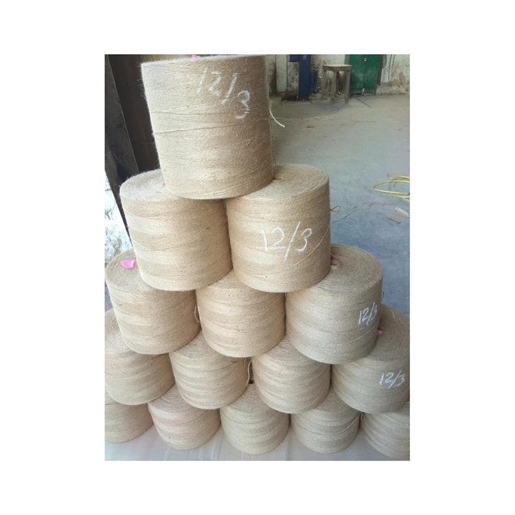 Hot selling product sustainable natural color standard quality braided rope 100% jute fabric roll