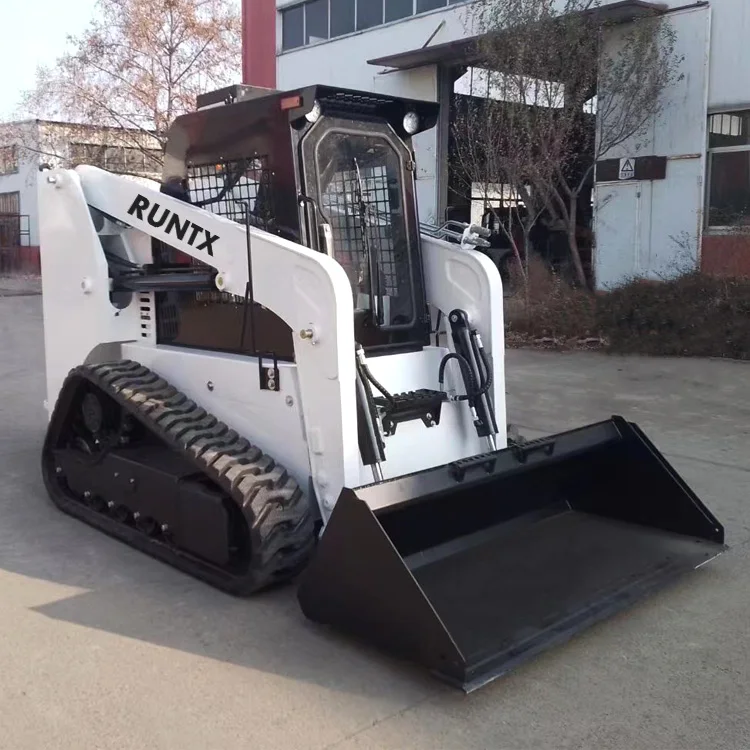 Runtx Small Skid Steer Loader 500KG 700kg 1000kg Skid Steer Skid Loader for Sale