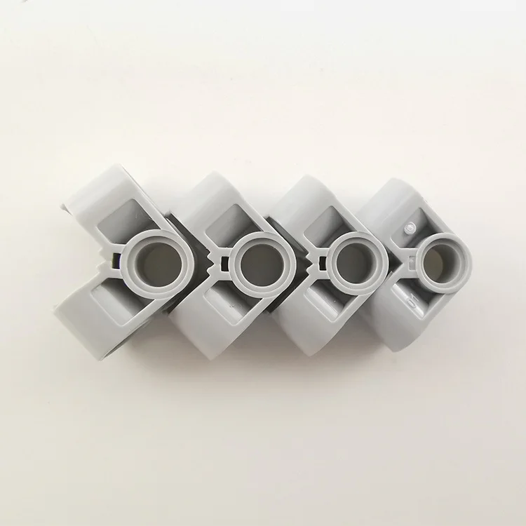 Technic Pin Connector Perpendicular   2 x 2 Bent  Plastic Toy Moc Small particles Brick Building Blocks Toys No.44809