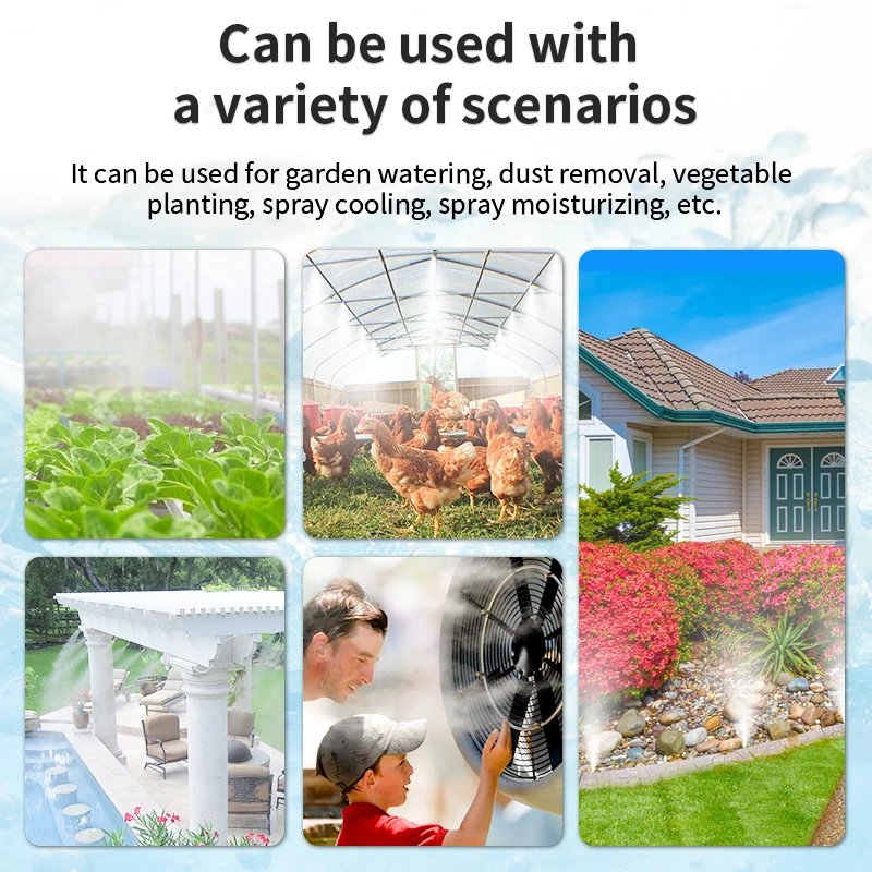 Filterwell Garden Outdoor Misting System Filter Clogging Mist Calcium Inhibitor Filter